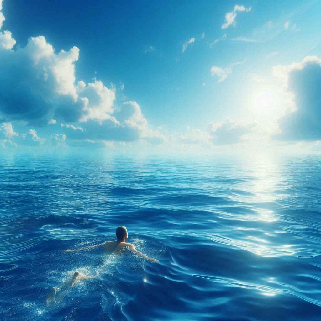Apa Arti Mimpi Berenang di Laut Biru?
